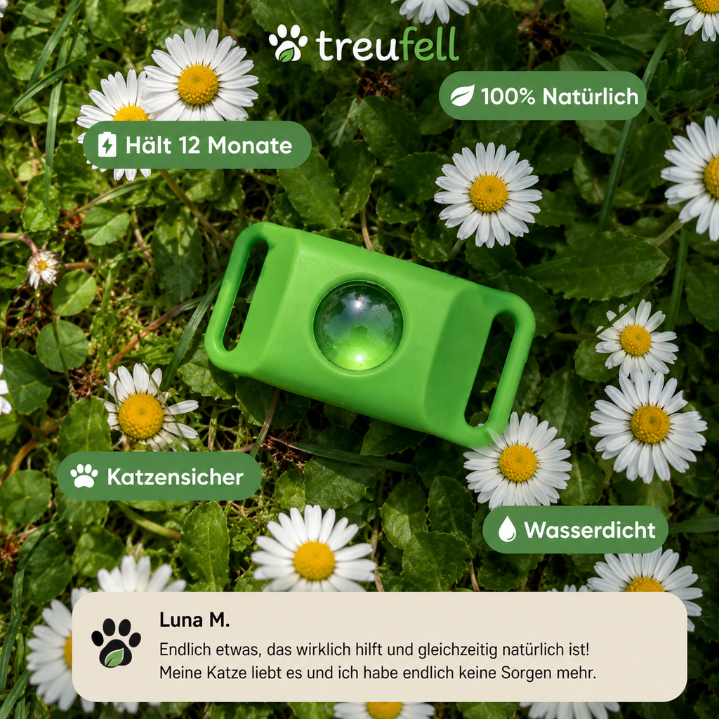 Treufell Naturschutz-Anhänger (Für Katzen)